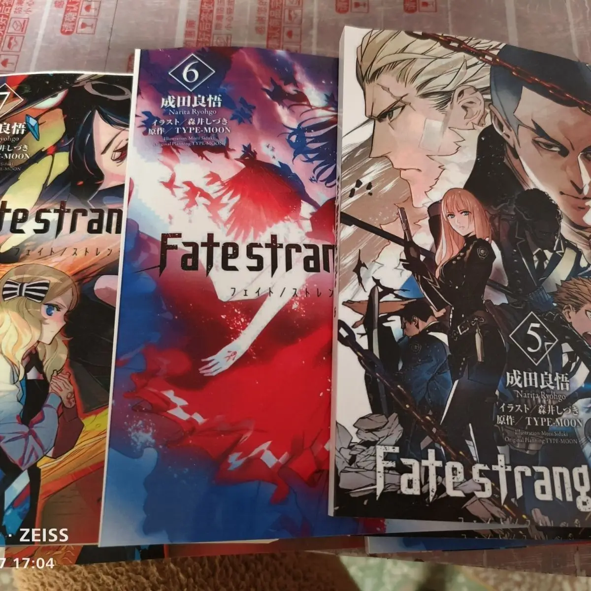 Light Novels 1-8 Volumes/ Fate Strange Fake  Simplified Chinese Manga  Comic