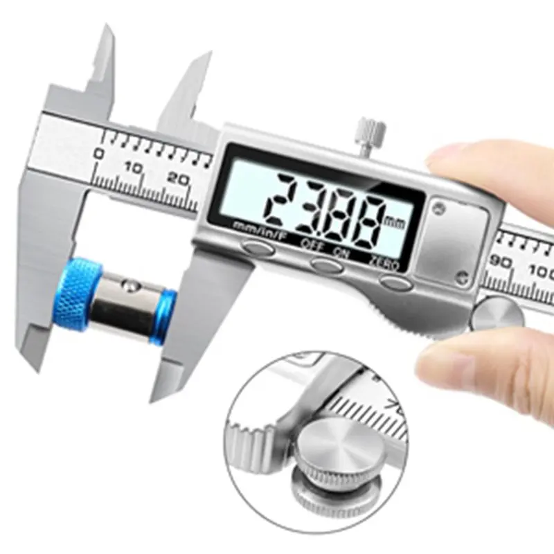 A76I-Large LCD Screen Vernier Caliper, Versatile Measurement Tool For DIY For Home And Professional Use