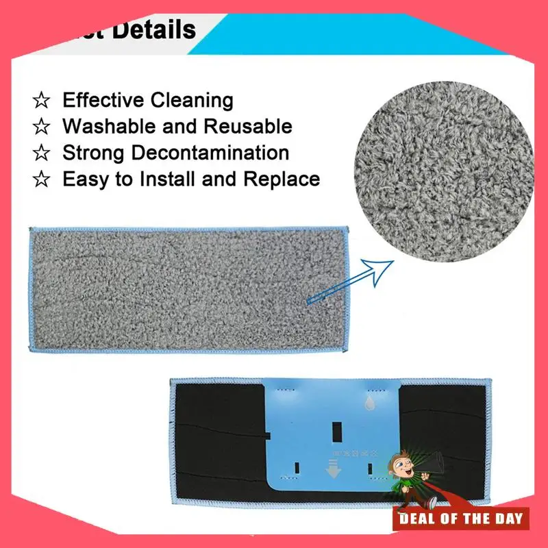 تسليم 24 ساعة وسادات الممسحة الرطبة والجافة وقطع غيار إطارات العجلات البديلة لـ Irobot Braava Jet M6 (6110) (6012) (6112) (6113) U