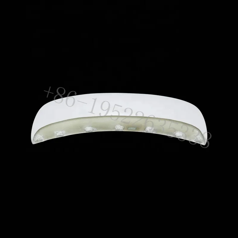 White 2006-2012 for Porsche Cayman Rear Spoiler Boxster S 987 EPA Design GT Durable Fiber Glass Exterior Accessory Single Deck