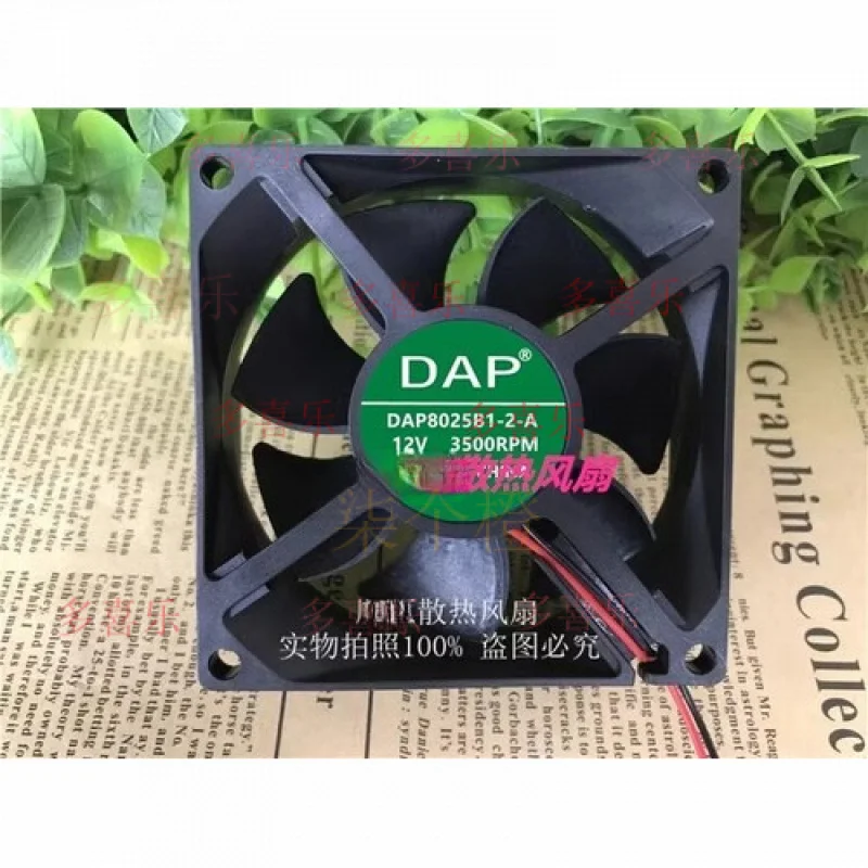 

EE для DAP DAP8025B1-2-A 12 В 3500 об/мин 80x80x25 мм 2-проводной бесшумный охлаждающий вентилятор
