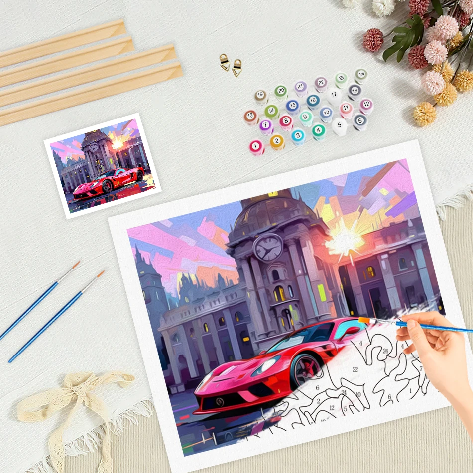 RUOPOTY Verf op nummer Landsch - Street Fashion Blog recensie en prijs