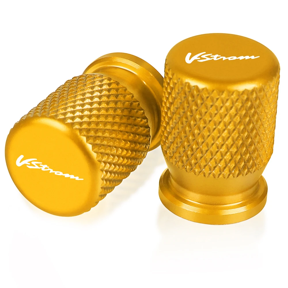 لسوزوكي DL650 فولت-ستروم DL 650 فولت ستروم 2004-2010 الألومنيوم إطار دراجة نارية صمام المقابس قبعات غطاء قطع غيار الدراجات النارية الملحقات