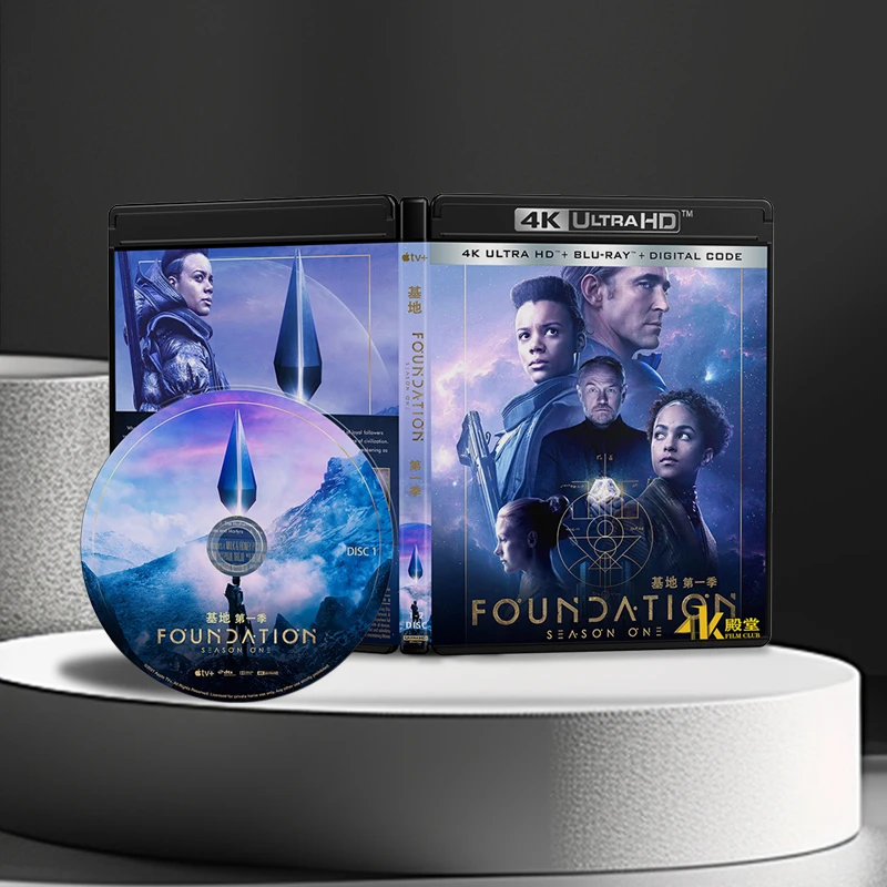 The Foundations Blu-spec CD 3枚セット Foundation Season 1 (2021) 3 Disc 4K UHD Blu-ray DD5.1 English