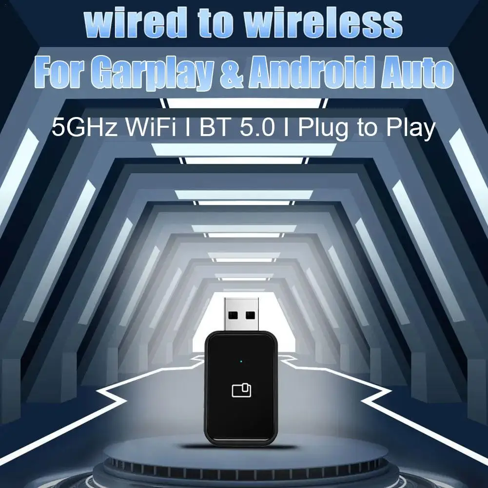 

Mini Wireless For CarPlay Android Auto Wireless Adapter Smart Mini Box Plug And Play Universal Wireless WIFI Accessories