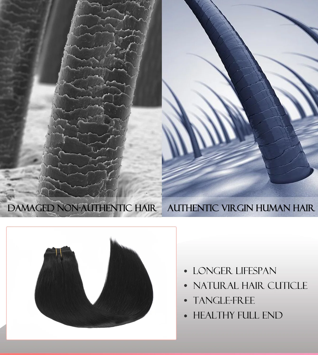 80G クリップインヘアエクステンション人毛バレイヤージュナチュラル人毛エクステンション人毛クリップエクステンション女性用