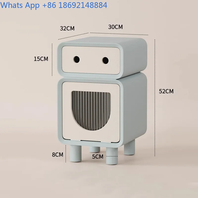 الشمال خمر السرير الجدول غرفة نوم المنزل خزانة صغيرة كريم نمط الإبداعية السرير المنظم