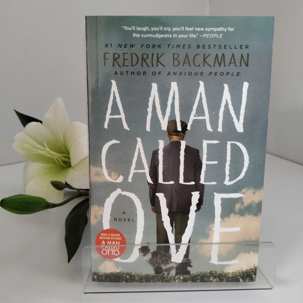 A Man Called Ove Original English Novel By Fredrik Backman Classic Movie Original Book Warm Healing Literary Fiction Reading
