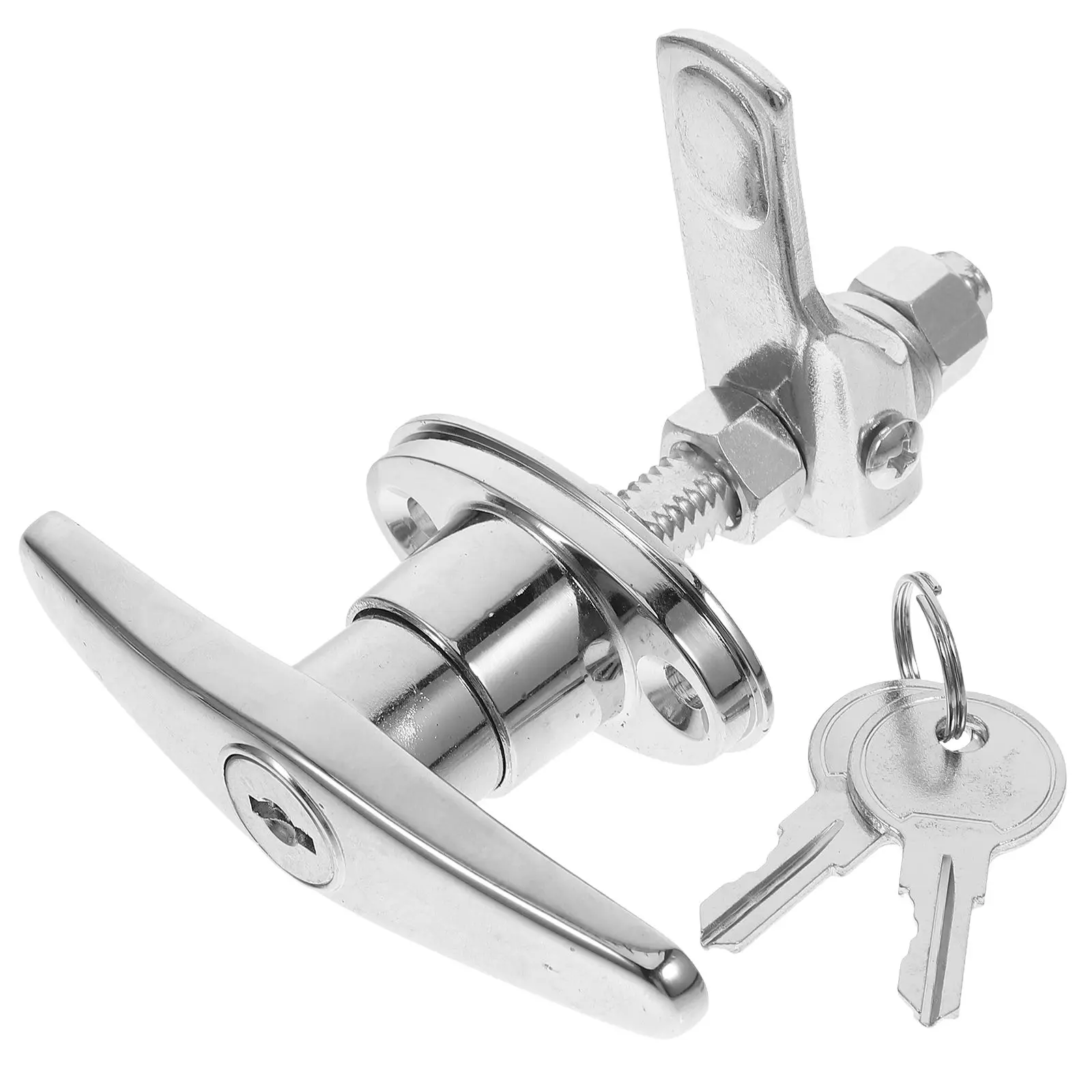 

T Shaped le Lock Zinc Alloy Door Knob Replacement H les Barn Gate Locks Sliding Door Lock for Sliding Doors