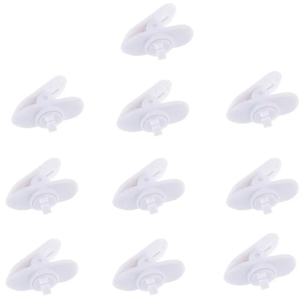 10 Pcs. Headphones Cable Holder Cable Clamp Cable clip and clamp for Headset Mic