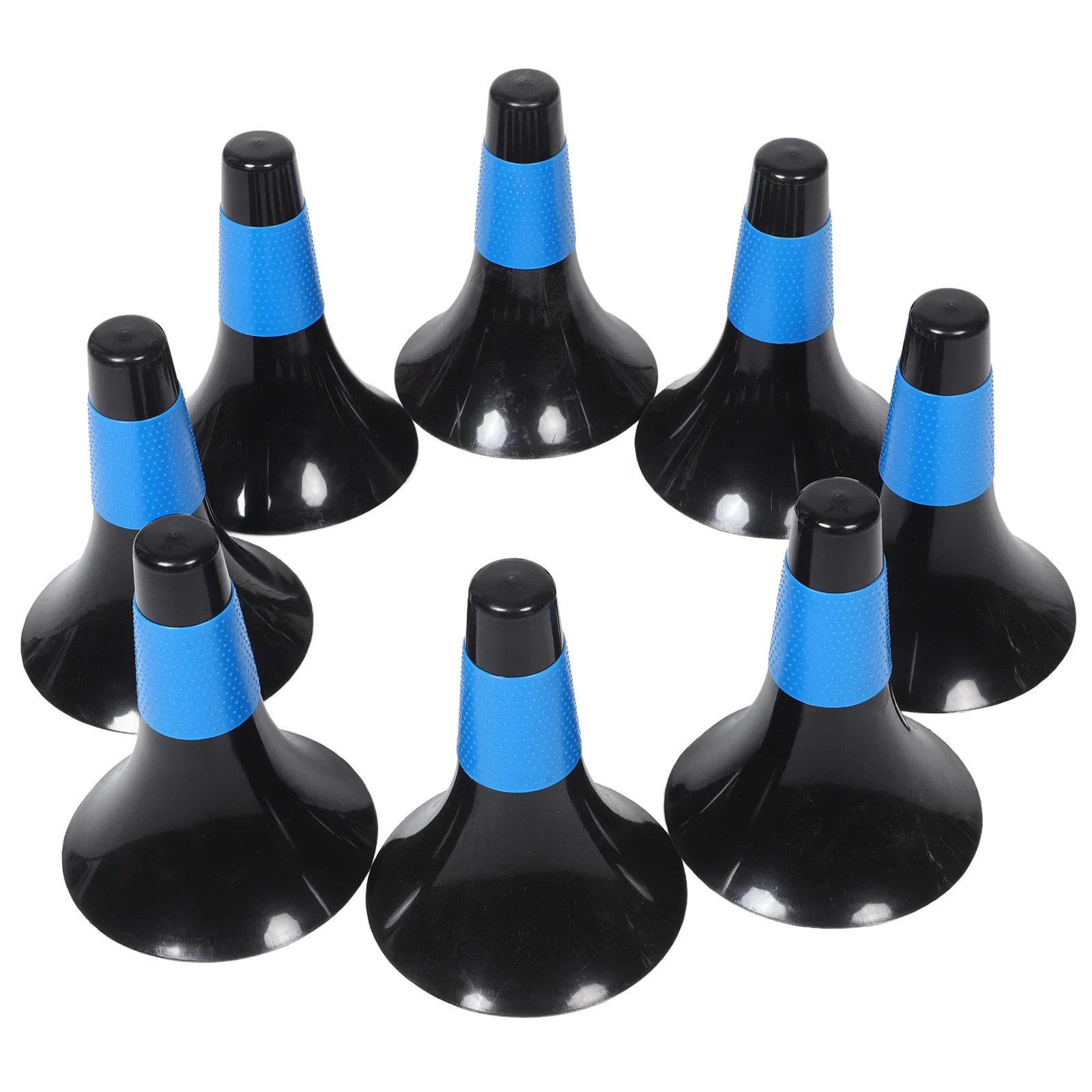 8 Pcs Training Equipment Cone Maker Cones Football Marker for Soccer Plastic Trumpet Agility Sport