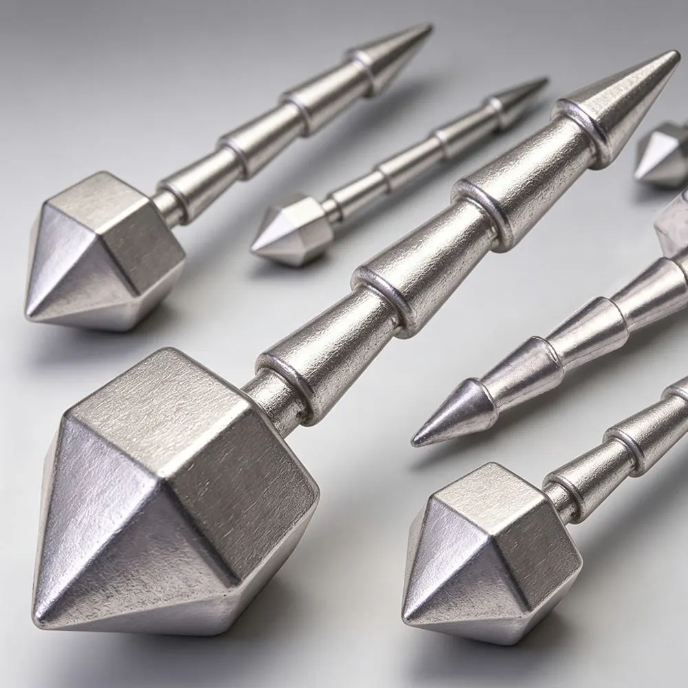 BILLINGS 10 Stück Neue Diamantförmige Schrauben-Weichköder Gewichtete Blei-Schraubengewichte Angelzubehör – Detail 7