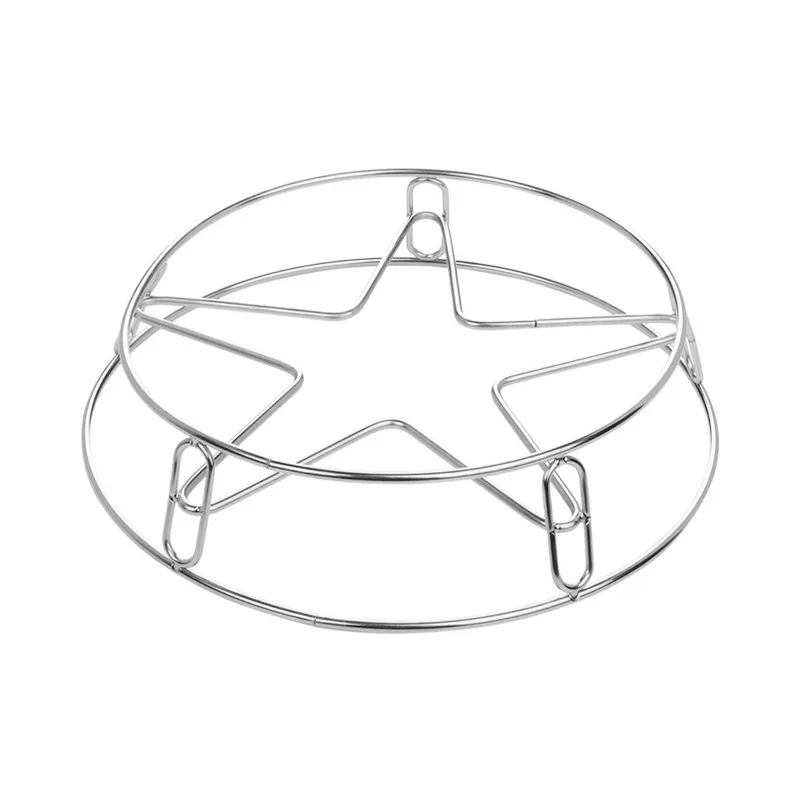 

Практичная подставка для кастрюль из нержавеющей стали, горшок для хранения кухонной утвари