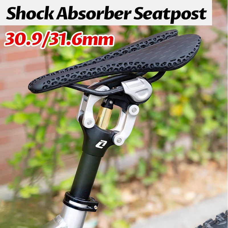 

30.9 31.6 Shock Absorber Seat Post 31 6 Spring Hydraulic Suspension Seat Tube For Mountain Bike Adjustable Saddle Seat Post