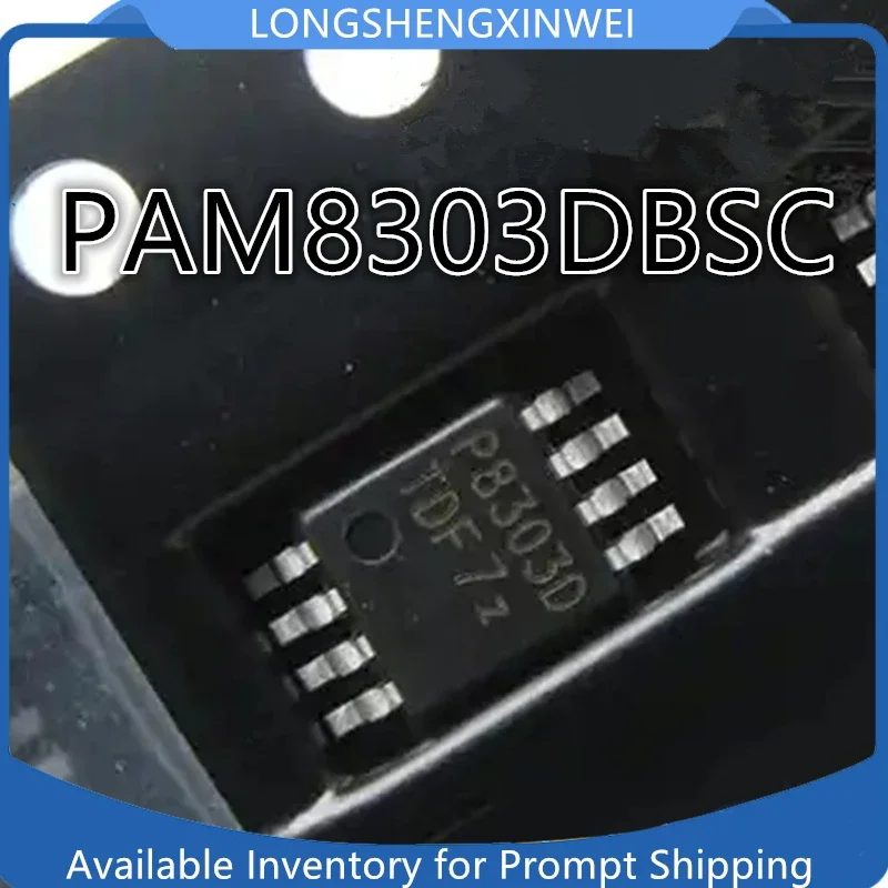 1PCS New PAM8303DBSC P8303D Original  Microaudio Amplifier Chip MSOP-8