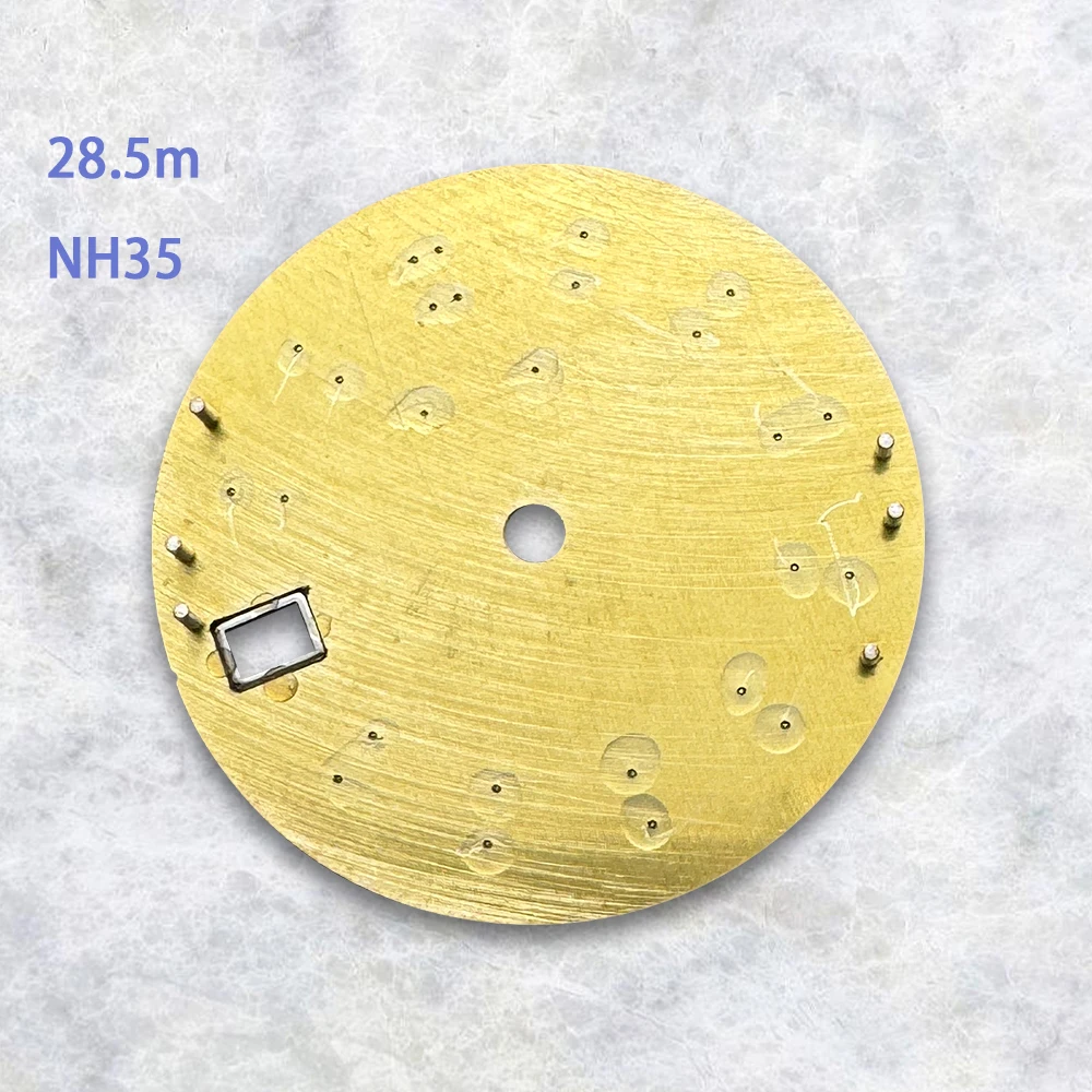 28.5mm S Logo Dial Suitable For NH35/NH36 Japanese Automatic Movement  Watch Modification Accessories