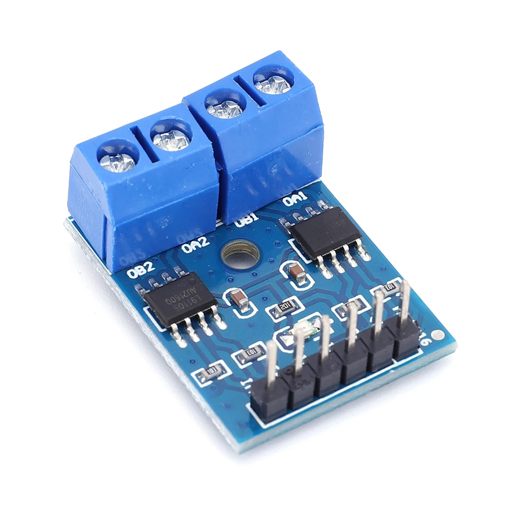 

L9110S Stepper Motor H-Bridge Controller Dual PCB Board DC 2.5-12V 0.8A H-bridge Dual DC Stepper Motor Driver Board