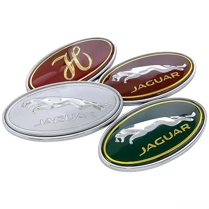 Car Emblem Rear Trunk Badge Sticker Badge for Jaguar X-Type XF XFL XJ XJL XE XEL XK XKR XJ6 XJ-S I Pace Fpace Epace Fpace S-Type