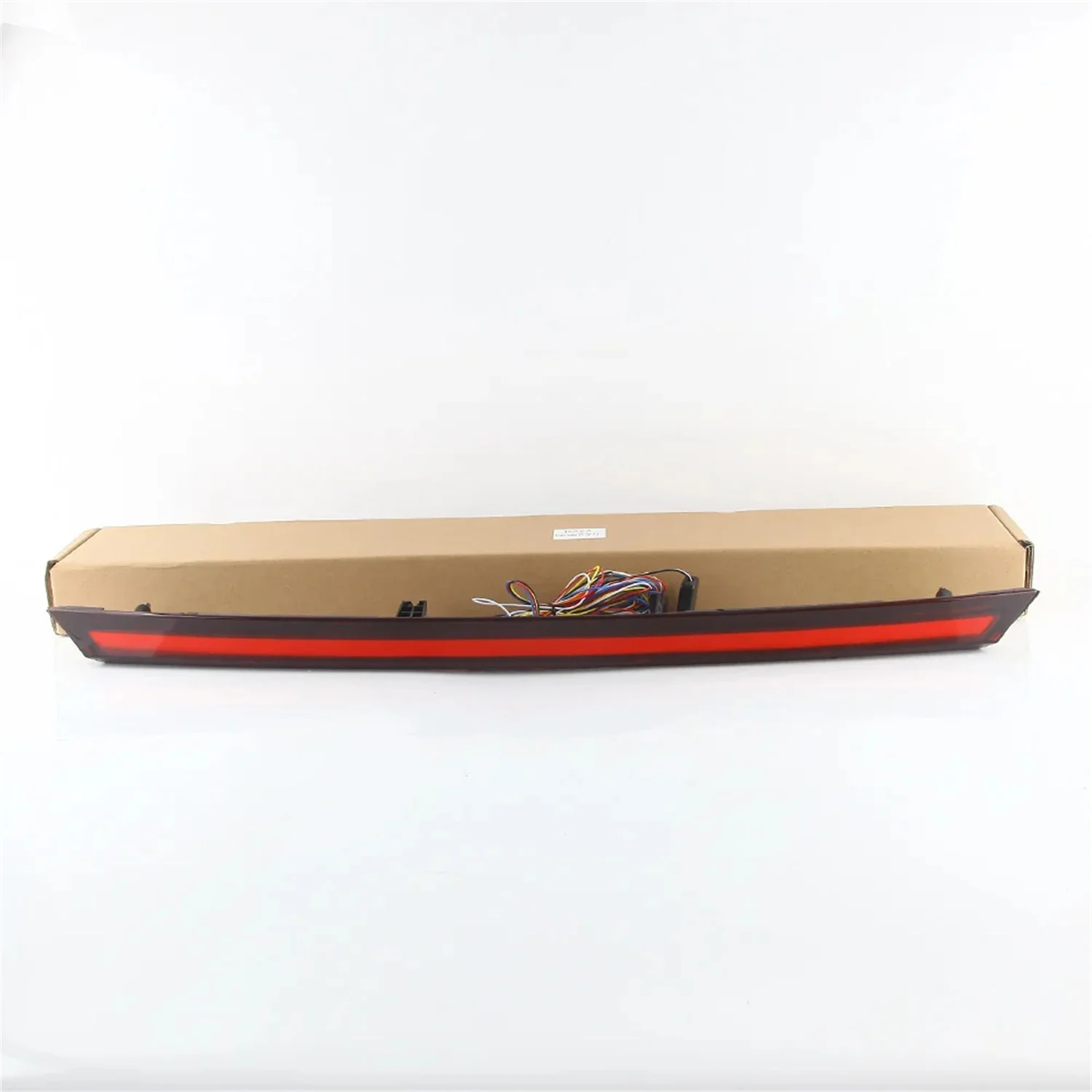 ABS tail wing roof visor rear spoiler for Kia cerato k3 2019 with additional brake light