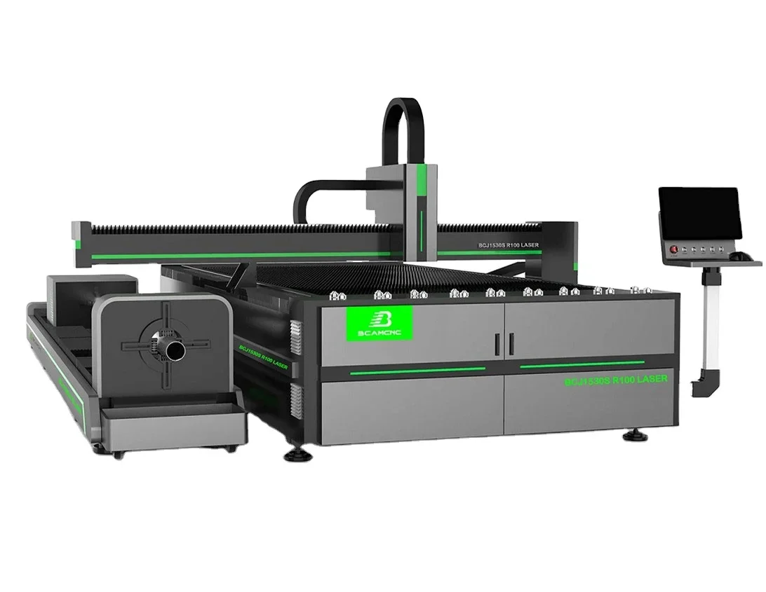 2024 New technology fiber  cutting machine 2kw 3kw 4 axis  cutter  cutter metal sheet  0 waste