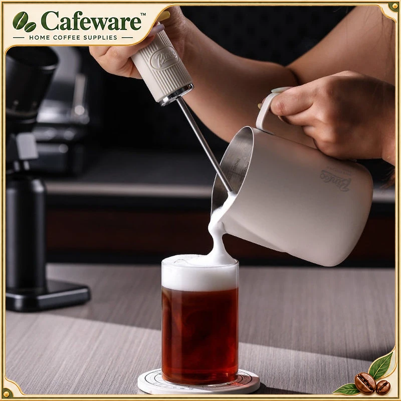 Bincoo Electric Milk Frother Handheld Rechargeable Mini Milk Foamer Portable Stirrer For Coffee Latte Cappuccino Home Use
