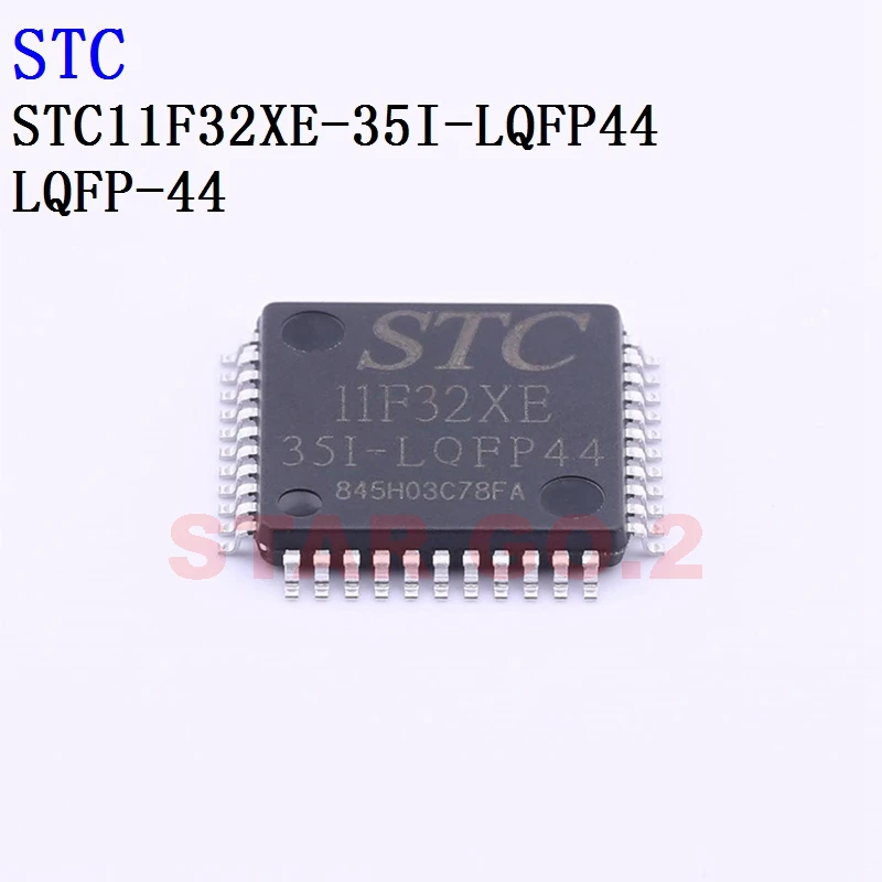 

2PCSx STC11F32XE-35I-LQFP44 STC11F60XE STC Microcontroller