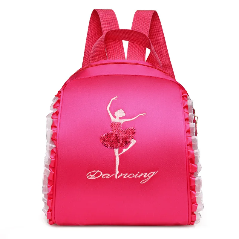 Girls Ballet Dance Ballerina Bag Backpack for Dance Toddler Dance Bag Gymnastics Latin Dance Yoga Tap Dance Jazz Storage Bag