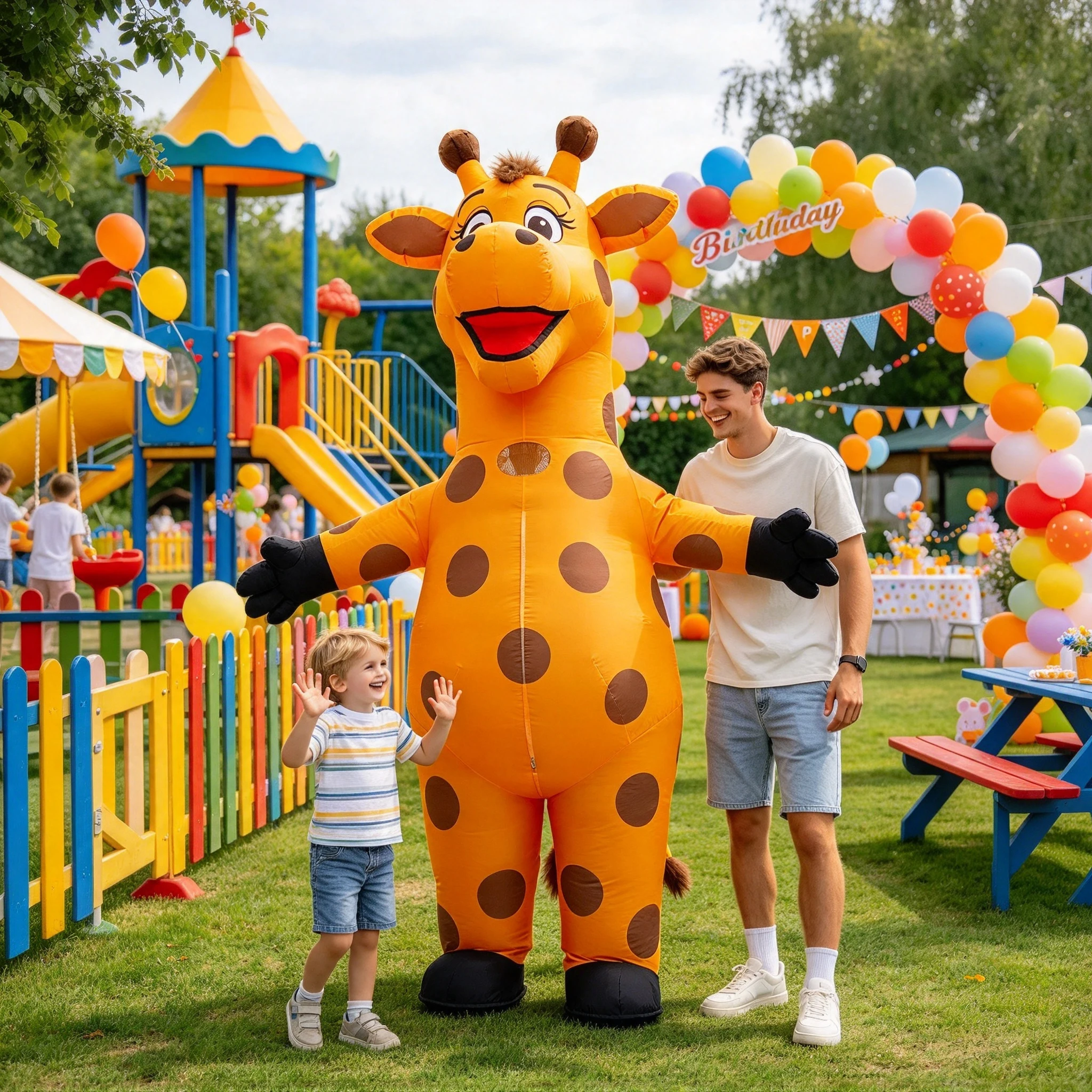 SAYGO Nieuw Giraffe Opblaasbaa - Event & Party Supply Photos recensie en prijs