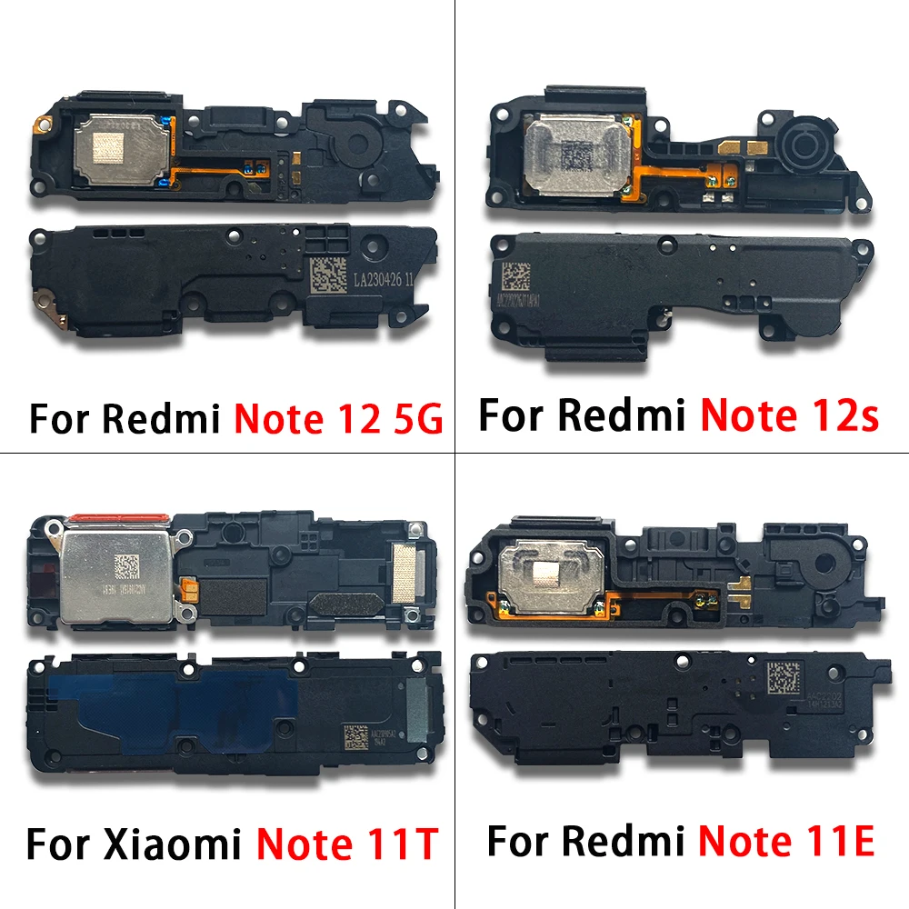 New Loud Speaker For Xiaomi Redmi Note 12 4G 12S 12 11 Pro Plus Buzzer Ringer LoudSpeaker Replacement