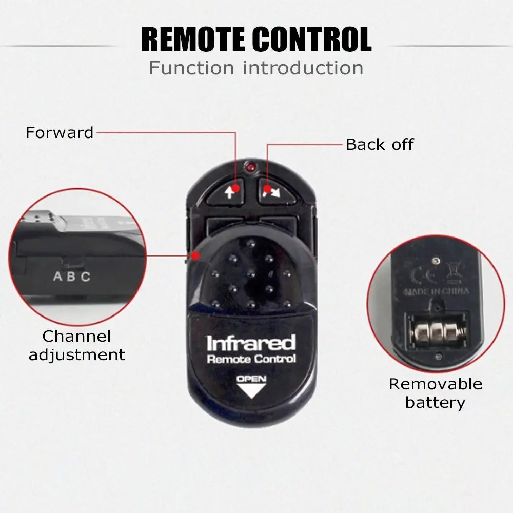 Halloween Prank Spider RC Animals Fake  Remote Control Infrared RC