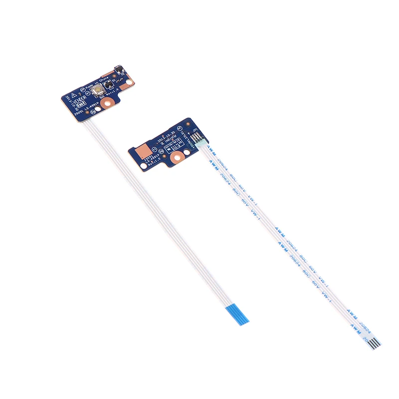 1/2pcs Original Laptop Repair ON/OFF Switch For 15-R 15-G 15-H 250 G3 15-R221TX Power Button Board With Flex Ribbon Cable