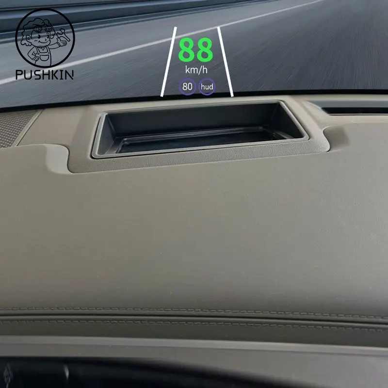 HUD Display Protective Cover For Hyundai Santa Fe 2024Head Up Display Reflective Projection Screen Dustproof Interior Decoration