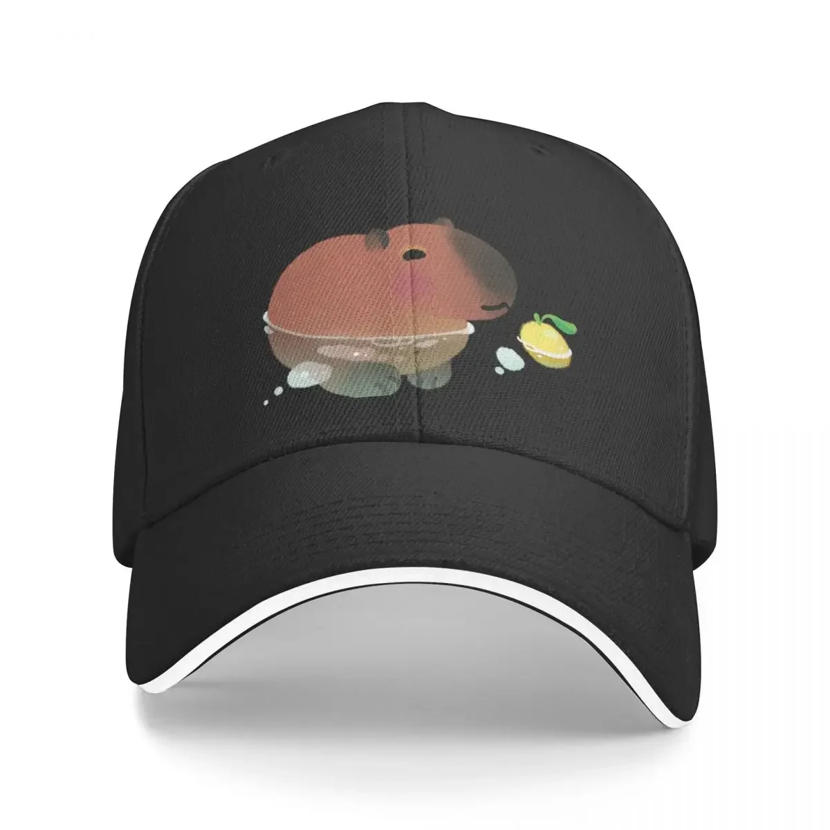 

Capybath time Baseball Cap Golf Cap New In The Hat Men Golf Wear Women's