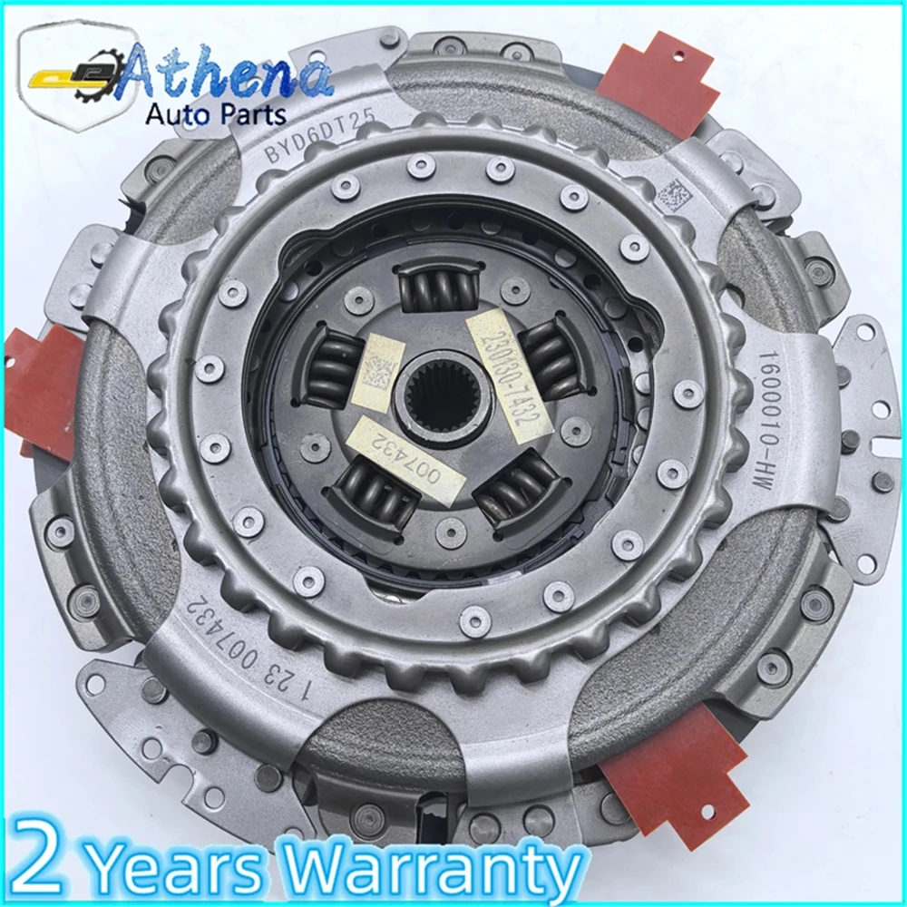 Original New 6DT25 1600010 Transmission Gearbox Dual Clutch Assembly For BYD F3 L3 G3 G6 SiRi Qin SU RUI Two-year warranty