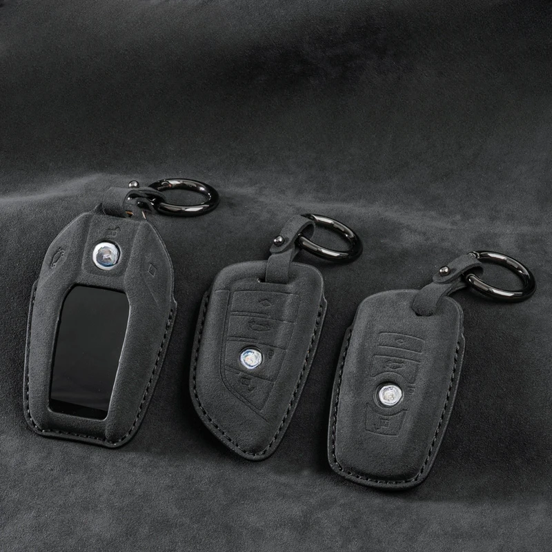 

Car Key Case Suitable for BMW 3 Series 5 Series X1 X2 X3 X4 X5 X6 X7 Suede With Comfortable handfeel