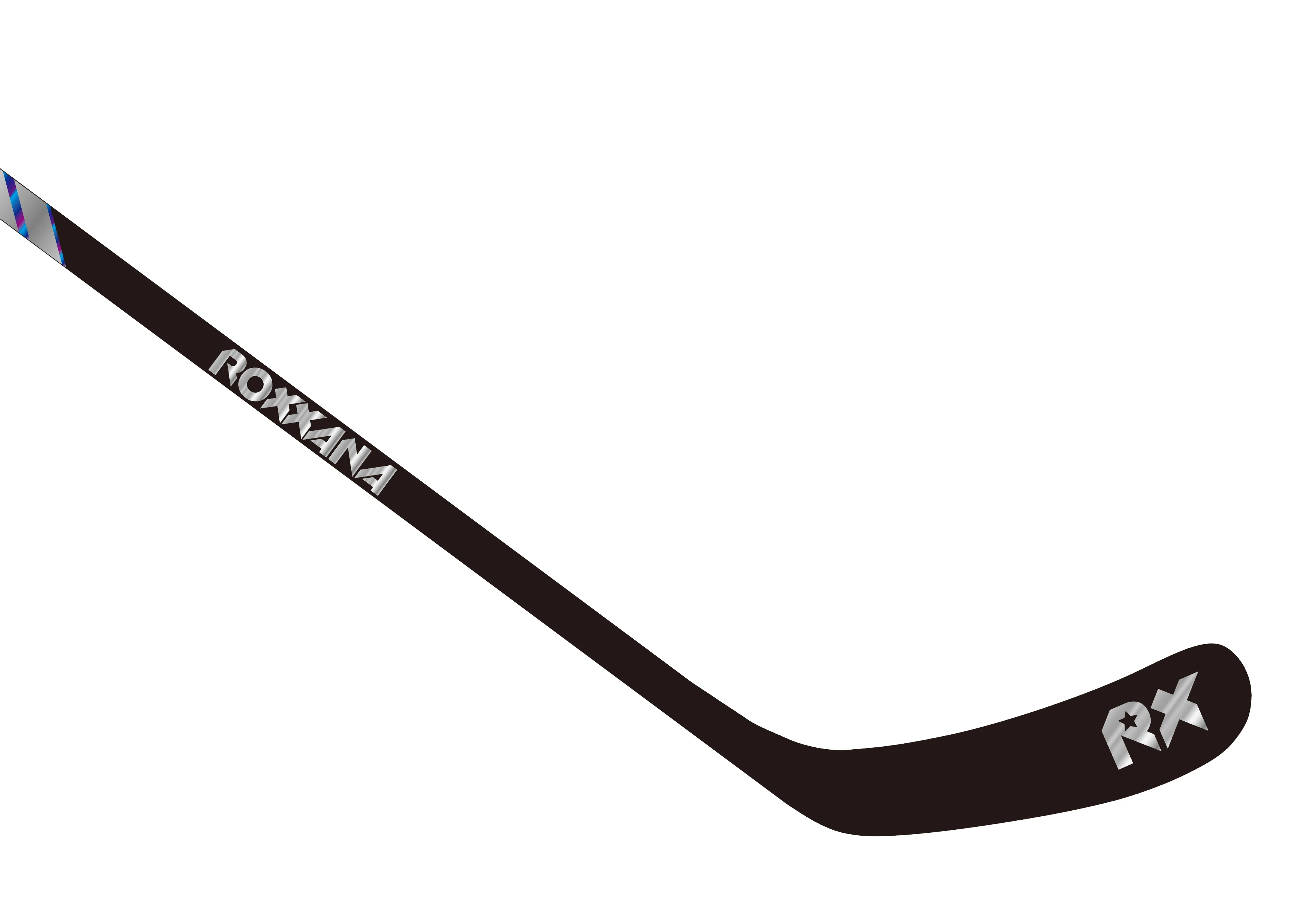 ROXXANA-Ice Hockey Stick 100% Carbon Fiber Frosted Discoloration, 62 \