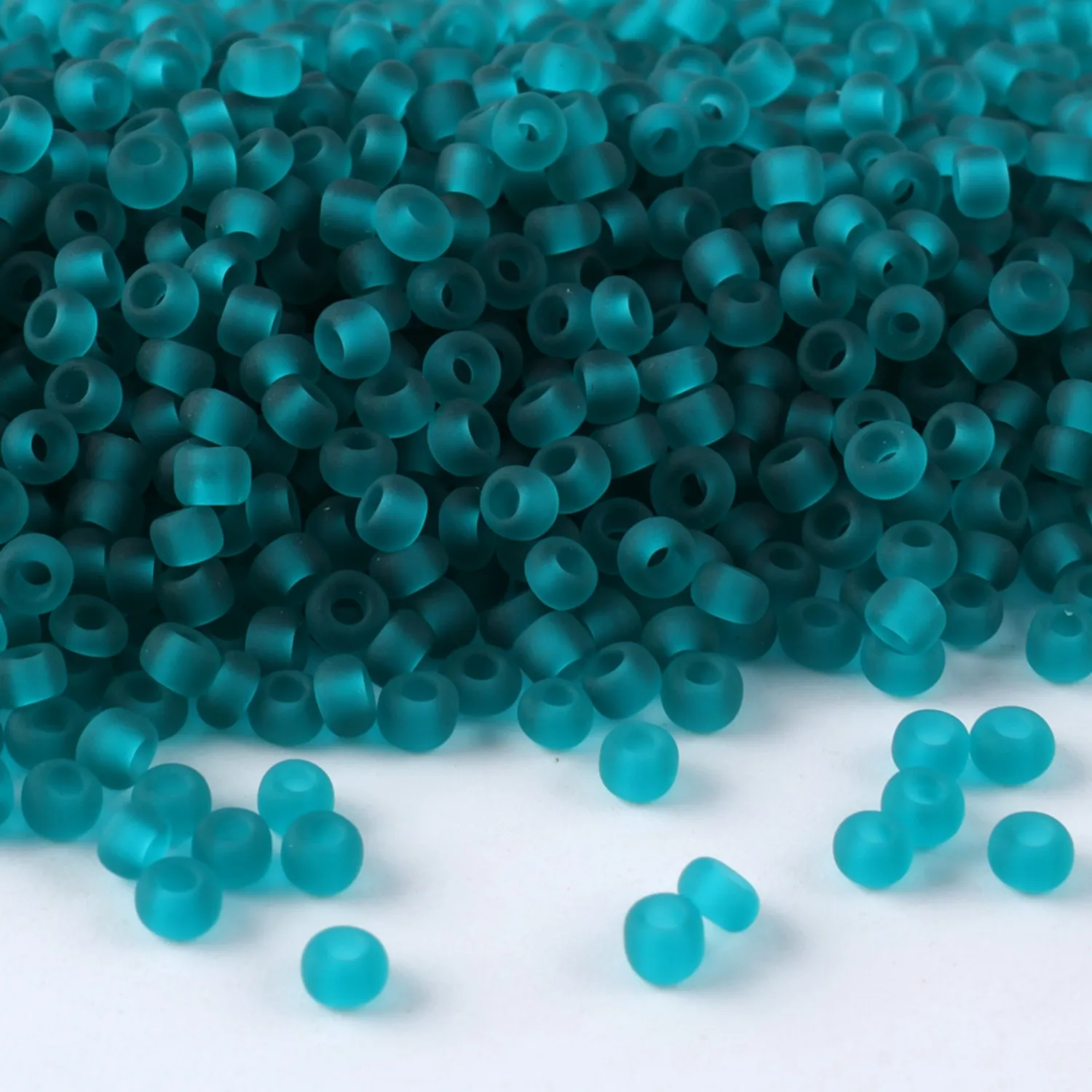 Hochwertige transparente matte Farbperlen CJ 11/0, 10g/Tube, geeignet für alle Arten von DIY-Bastelarbeiten usw. – Detail 14