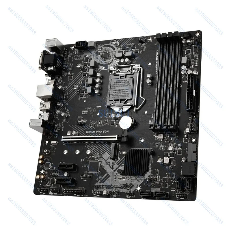 تستخدم للوحة الأم MSI B365M PRO-VDH LGA1151 DDR4 64G VGA + DVI + HDMI M-ATX تم اختبارها بشكل جيد #2