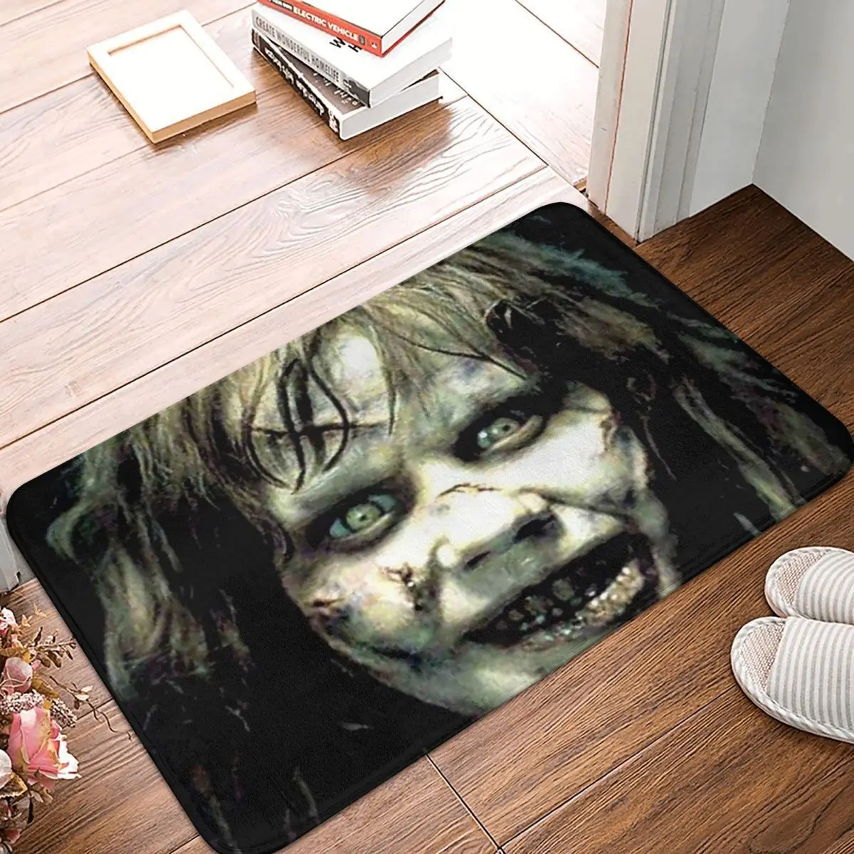 The Exorcist Horror Movie Anti-slip Doormat Floor Mat Carpet Rug for Kitchen Entrance Home Bathroom Living room Footpad Mats