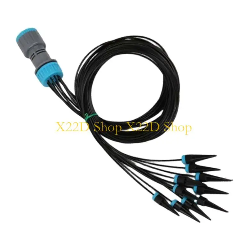 

X22D 10Piece Drip Emitters Irrigation Kits for Efficient Plant Watering Adjustable Nozzles Accessories for Indoor Outdoor Use