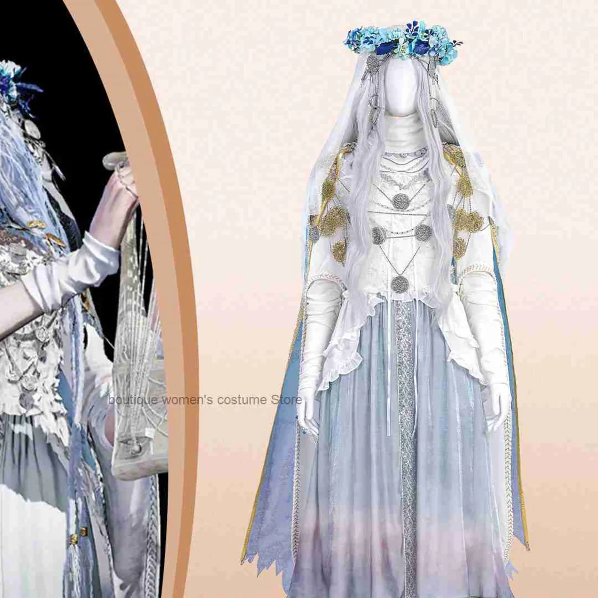 

Halloween Cosplay Women Game Suit Ring Night King Cosplay Costumes For Avengers Games