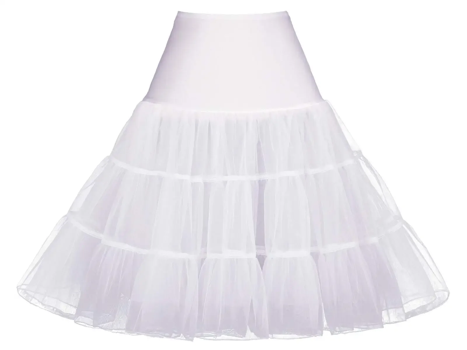 New Style Fresh Looking Women's Petticoats Crinoline Tutu Skirt 50s Vintage Rockabilly Puffy Underskirt