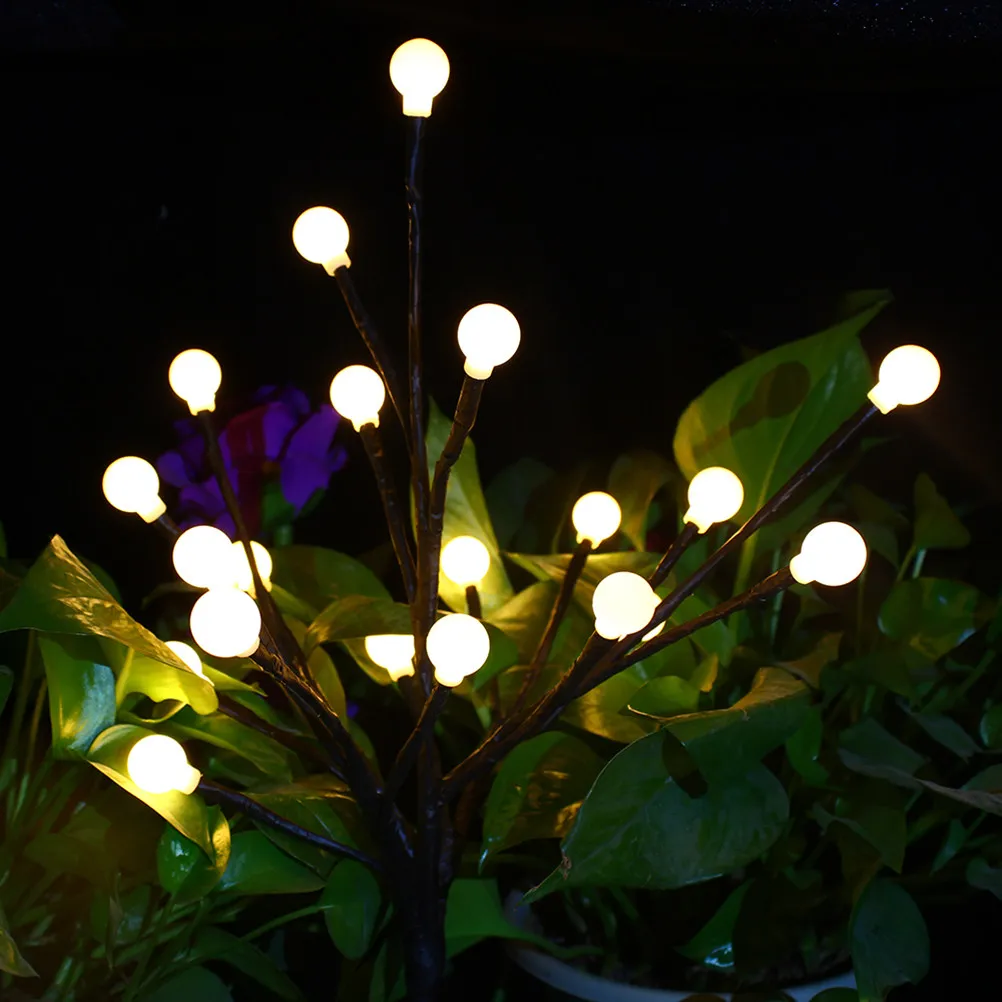 Outdoor Lights for Yard Landscaping Solar Pathway Ground Walkway Patio Garden Lawn Lamp