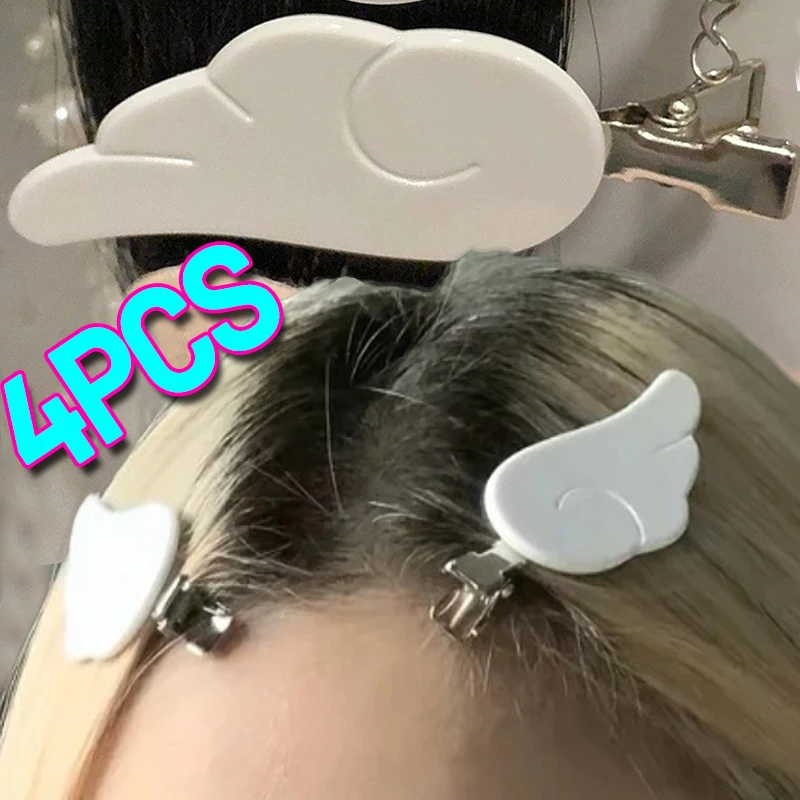Y2K Engelsflügel-Haarspange Süße Japanische Haarklammer Kawaii Mode Engelsflügel-Haarschmuck Kopfschmuck Cosplay Taschendekoration