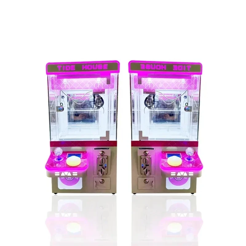 

Customized Arcade Small Claw Machine Table Top Coin Operated Toy Vending Doll Mini Claw Crane Machine for Sales