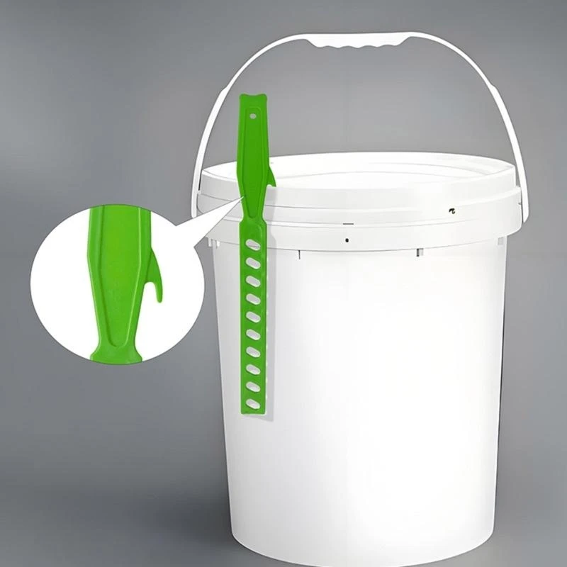 Flexibele plastic schraper Putty Blade Paint Comb Mixing Set voor wandreparatie