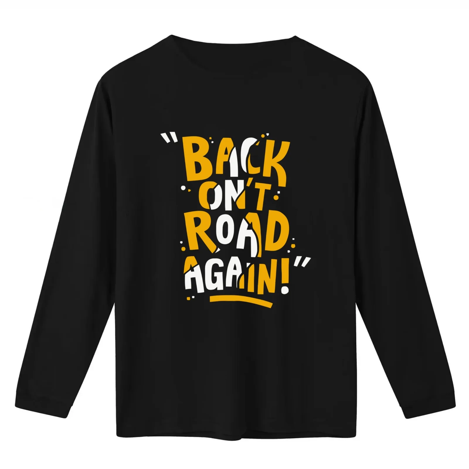Rate My Takeaway Merch Back Ont Road Again T-Shirt Summer Casual Cotton Tee Oversized Streetwear Tops Vintage Graphic Print