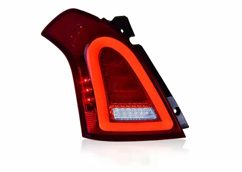 LED Taillight Assembly Fit for Suzuki Swift 2004 2005 2006 2007 2008 - 2016 Modified 2019 New Full LED Running Water Taillight