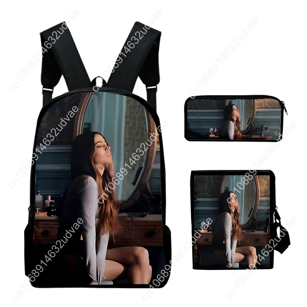 Popular Youthful Tini Stoessel Tour 3D Print 3pcs/Set Student Travel bags Laptop Daypack Backpack Shoulder Bag Pencil Case