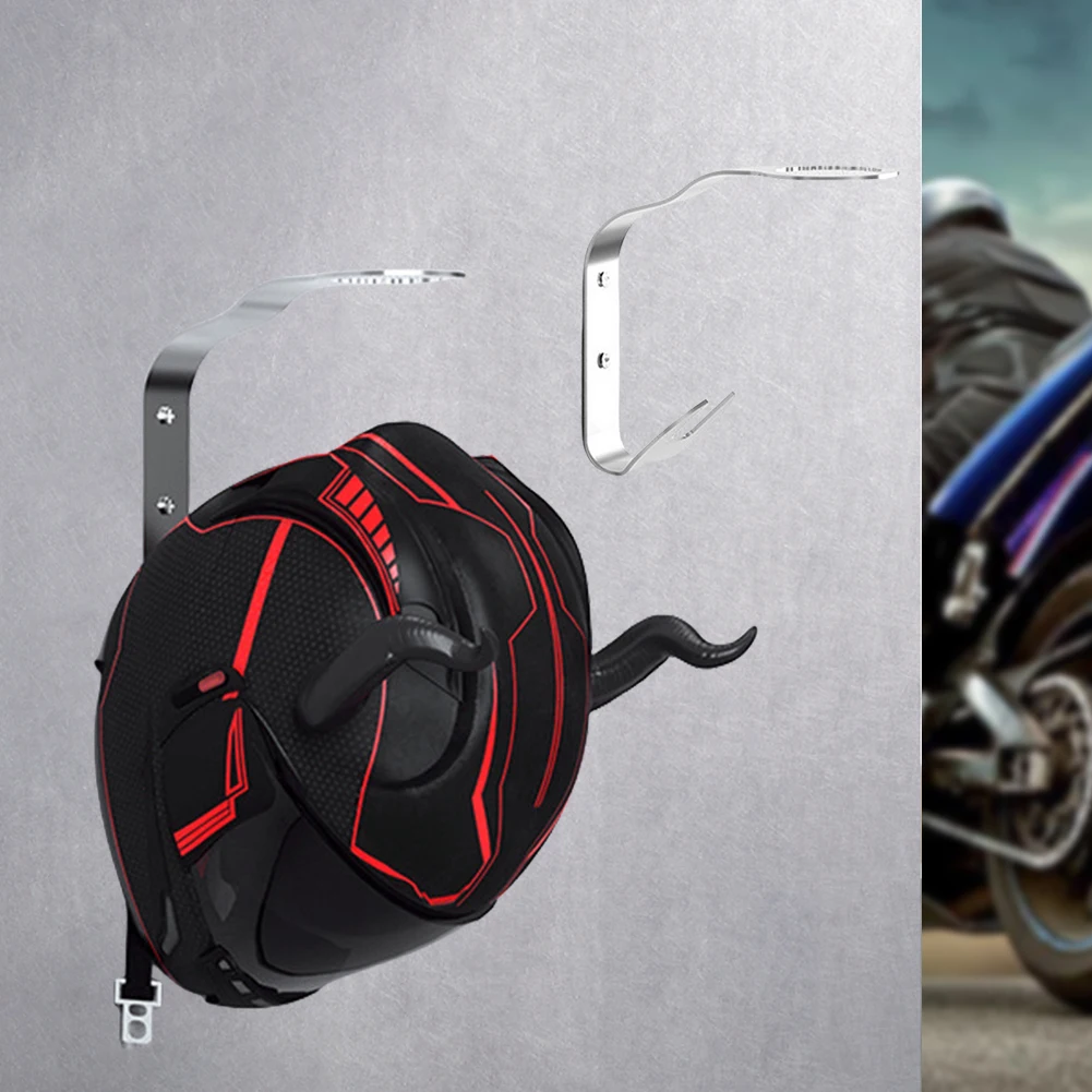 

Крючок-держатель для мотоциклетного шлема, настенное крепление, подставка для шлема, аксессуары для мотоциклов